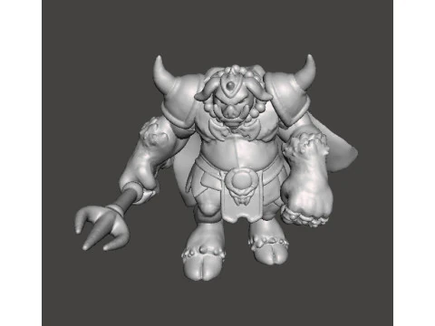 МІНІАТЮРНА МОДЕЛЬ GANON MONSTER ДЛЯ ФЕНТЕЗІЙНИХ ІГОР RPG ТА DND 3D Принт Модель