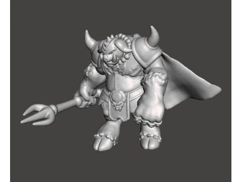 МІНІАТЮРНА МОДЕЛЬ GANON MONSTER ДЛЯ ФЕНТЕЗІЙНИХ ІГОР RPG ТА DND 3D Принт Модель