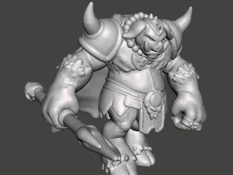 МІНІАТЮРНА МОДЕЛЬ GANON MONSTER ДЛЯ ФЕНТЕЗІЙНИХ ІГОР RPG ТА DND 3D Принт Модель