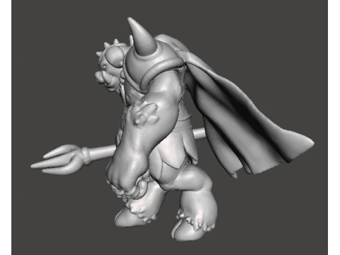 МІНІАТЮРНА МОДЕЛЬ GANON MONSTER ДЛЯ ФЕНТЕЗІЙНИХ ІГОР RPG ТА DND 3D Принт Модель