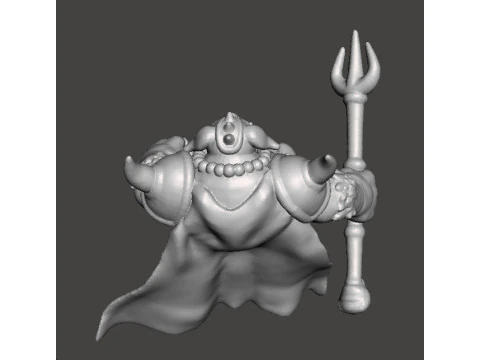 МІНІАТЮРНА МОДЕЛЬ GANON MONSTER ДЛЯ ФЕНТЕЗІЙНИХ ІГОР RPG ТА DND 3D Принт Модель