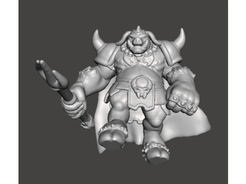 МІНІАТЮРНА МОДЕЛЬ GANON MONSTER ДЛЯ ФЕНТЕЗІЙНИХ ІГОР RPG ТА DND 3D Принт Модель