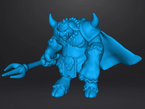 МІНІАТЮРНА МОДЕЛЬ GANON MONSTER ДЛЯ ФЕНТЕЗІЙНИХ ІГОР RPG ТА DND 3D Принт Модель