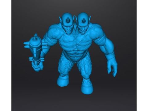 KILLER INSTINCT EYEDOL MINIATURE MODEL FIGURE FOR FANTASY HORROR GAMES RPG DND 3D Print Model