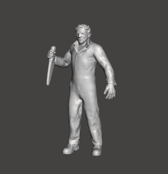 MICHAEL MYERS MINIATURE MODEL FOR HORROR FANTASY GAMES RPG DND 3D Baskı Modeli .c4d .max .obj .3ds .fbx .stl .blend