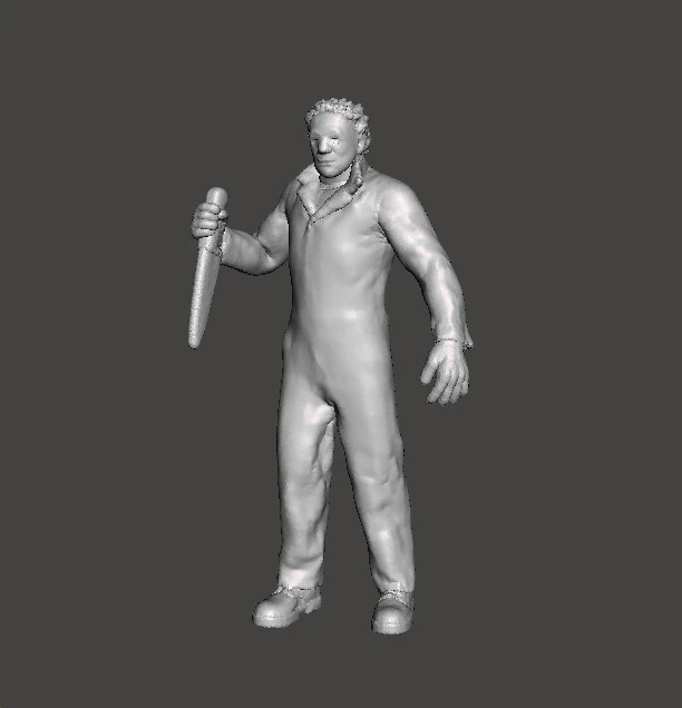 MICHAEL MYERS MINIATURE MODEL FOR HORROR FANTASY GAMES RPG DND 3D Print Model .c4d .max .obj .3ds .fbx .stl .blend 