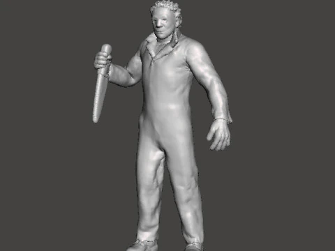 MICHAEL MYERS MINIATURMODELL F&Uuml;R HORROR-FANTASY-SPIELE RPG DND 3D Druckmodell
