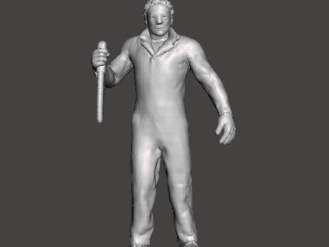 MICHAEL MYERS MINIATURE MODEL FOR HORROR FANTASY GAMES RPG DND 3D Print Model