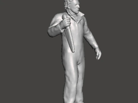 MICHAEL MYERS MINIATURE MODEL FOR HORROR FANTASY GAMES RPG DND 3D Print Model