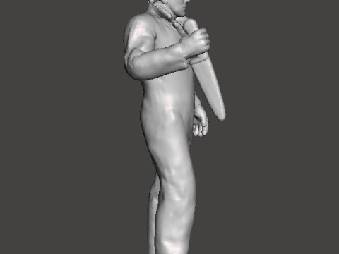 MICHAEL MYERS MINIATURE MODEL FOR HORROR FANTASY GAMES RPG DND 3D Baskı Modeli