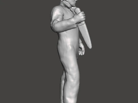 MICHAEL MYERS MINIATURE MODEL FOR HORROR FANTASY GAMES RPG DND 3D Print Model