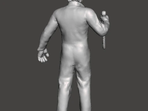MICHAEL MYERS MINIATURE MODEL FOR HORROR FANTASY GAMES RPG DND 3D Print Model