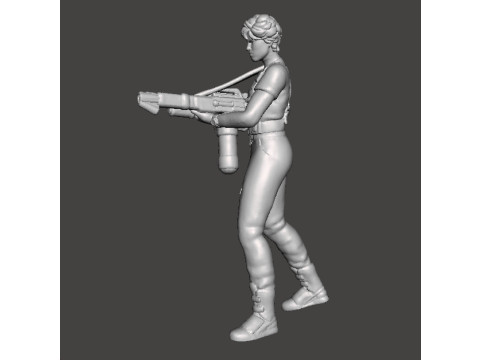 RIPLEY MINIATURE MODEL FOR SCIFI AND FANTASY GAMES RPG DND 3D Print Model