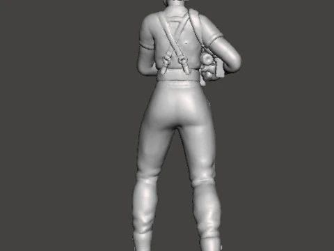 RIPLEY MINIATURE MODEL FOR SCIFI AND FANTASY GAMES RPG DND 3D Print Model