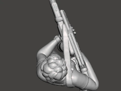 RIPLEY MINIATURE MODEL FOR SCIFI AND FANTASY GAMES RPG DND 3D Print Model
