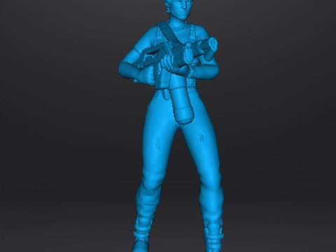 RIPLEY MINIATURE MODEL FOR SCIFI AND FANTASY GAMES RPG DND 3D Print Model