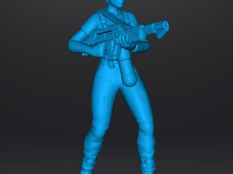 RIPLEY MINIATURE MODEL FOR SCIFI AND FANTASY GAMES RPG DND 3D Print Model