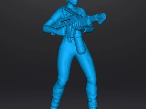 RIPLEY MINIATURE MODEL FOR SCIFI AND FANTASY GAMES RPG DND 3D Print Model