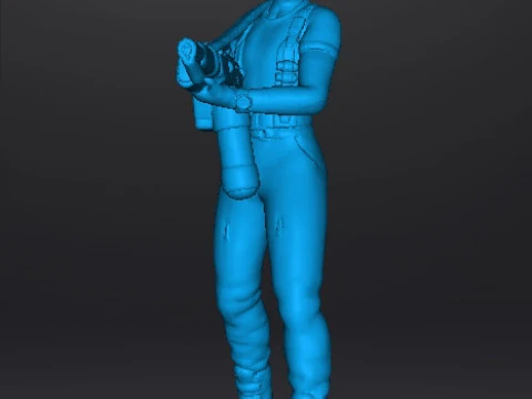RIPLEY MINIATURE MODEL FOR SCIFI AND FANTASY GAMES RPG DND 3D Print Model