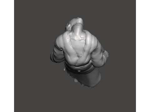 BROKEN NECK GHOST GIRL MINIATURE MODEL FOR HORROR FANTASY GAMES RPG DND 3D Baskı Modeli