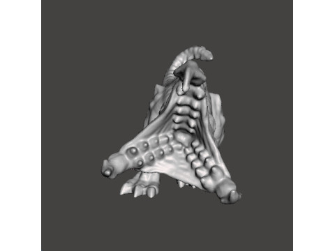 EXTRAPLANAR MARAUDER MINIATURE MODEL FOR FANTASY OR SCIFI GAMES RPG DND 3D Baskı Modeli