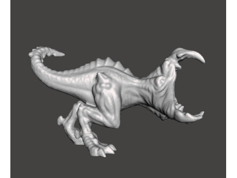 EXTRAPLANAR MARAUDER MINIATURE MODEL FOR FANTASY OR SCIFI GAMES RPG DND 3D Baskı Modeli