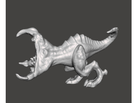 EXTRAPLANAR MARAUDER MINIATURE MODEL FOR FANTASY OR SCIFI GAMES RPG DND 3D Baskı Modeli