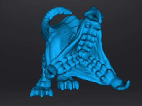 EXTRAPLANAR MARAUDER MINIATURE MODEL FOR FANTASY OR SCIFI GAMES RPG DND 3D Baskı Modeli