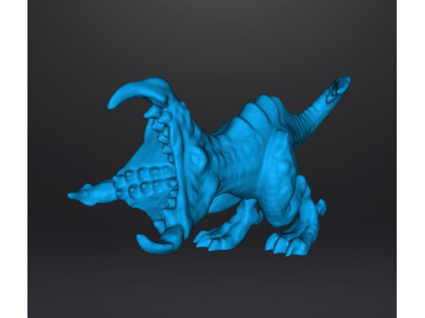 EXTRAPLANAR MARAUDER MINIATURE MODEL FOR FANTASY OR SCIFI GAMES RPG DND 3D Baskı Modeli