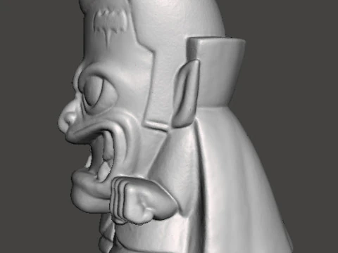 DRACULA CHIBI HALLOWEEN VINTAGE FIGURE MODEL STATUE ORNAMENT 3D Print Model