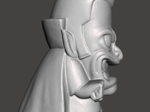 DRACULA CHIBI HALLOWEEN VINTAGE FIGURE MODEL STATUE ORNAMENT Model Cetak 3D