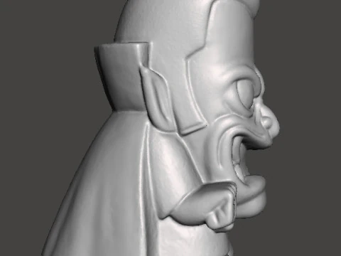 DRACULA CHIBI HALLOWEEN VINTAGE FIGURE MODEL STATUE ORNAMENT 3D Print Model