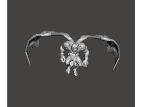 GARGOYLE MINION MINIATURE MODEL FOR FANTASY GAMES RPG DND 3Dプリントモデル