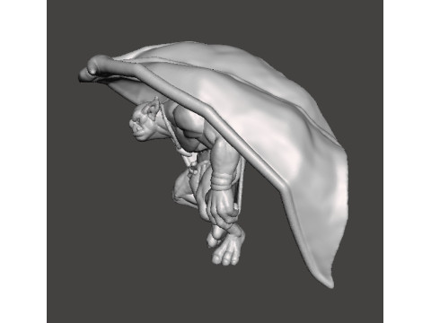 GARGOYLE MINION MINIATURE MODEL FOR FANTASY GAMES RPG DND 3D Baskı Modeli