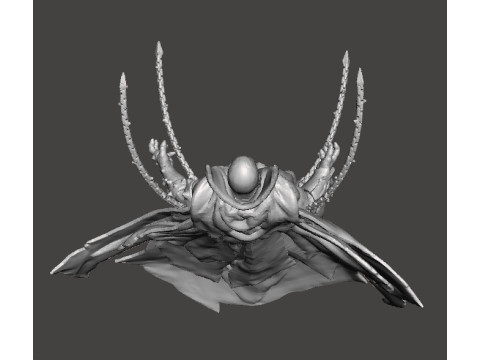 SPAWN CHAIN ATTACK MINIATURE MODEL FOR FANTASY OR SUPERHERO GAMES RPG DND 3D Принт Модель