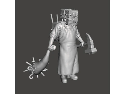 KWAAD BINNEN HET KEEPER MINIATUURMODEL VOOR HORROR OF FANTASY GAMES RPG DND 3D printmodel