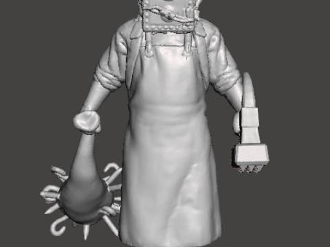 EVIL WITHIN THE KEEPER MINIATURE MODEL FOR HORROR OR FANTASY GAMES RPG DND Model Cetak 3D