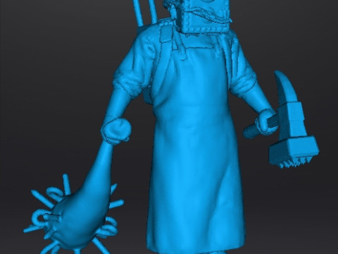 EVIL WITHIN THE KEEPER MINIATURE MODEL FOR HORROR OR FANTASY GAMES RPG DND Model Cetak 3D