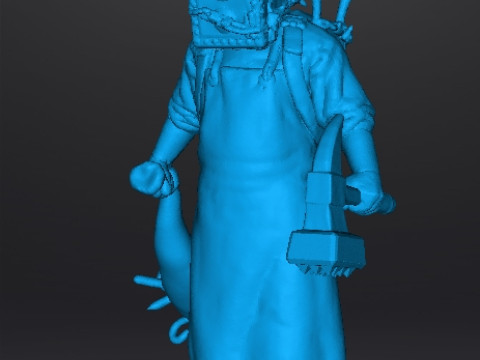 EVIL WITHIN THE KEEPER MINIATURE MODEL FOR HORROR OR FANTASY GAMES RPG DND Model Cetak 3D