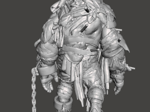 RE4 MARTINICO MINIATURE MODEL FOR HORROR OR FANTASY GAMES RPG DND Model do druku 3D