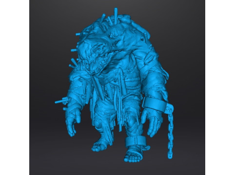 RE4 MARTINICO MINIATURE MODEL FOR HORROR OR FANTASY GAMES RPG DND Model do druku 3D