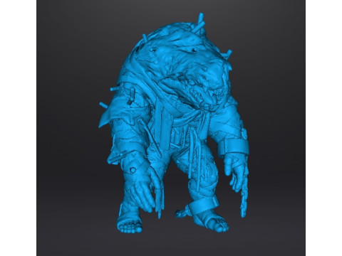 RE4 MARTINICO MINIATURE MODEL FOR HORROR OR FANTASY GAMES RPG DND Model do druku 3D