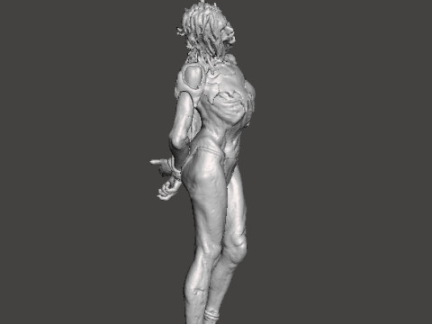 HANGED WITCH HAG MINIATURE MODEL FOR HORROR OR FANTASY GAMES RPG DND 3D-printmodel