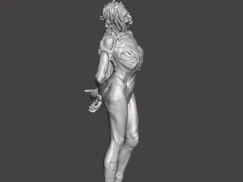 HANGED WITCH HAG MINIATURE MODEL FOR HORROR OR FANTASY GAMES RPG DND 3D Print Model