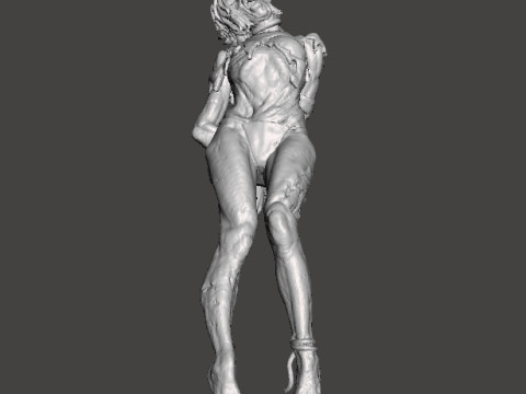 HANGED WITCH HAG MINIATURE MODEL FOR HORROR OR FANTASY GAMES RPG DND 3D-printmodel