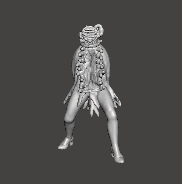EVIL WITHIN SHADE MINIATURE MODEL FOR HORROR OR FANTASY GAMES RPG DND 3D Print Model .c4d .max .obj .3ds .fbx .stl .blend 