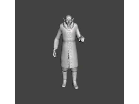 诺斯费拉图伯爵欧洛克经典怪物微型模型恐怖或奇幻游戏角色扮演 DND 3D 打印模型