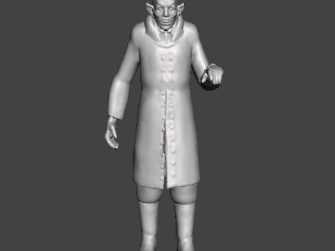 NOSFERATU COUNT ORLOK CLASSIC MONSTER MINIATURE MODEL HORROR OR FANTASY GAMES RPG DND 3D प्रिंट मॉडल