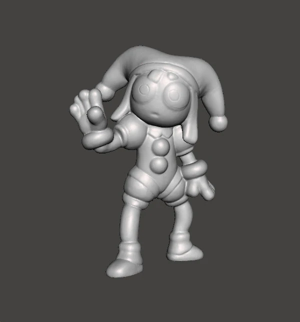 POMNI THE CLOWN JESTER FIGURE MODEL TOY FOR KIDS PVC SCULPTURE 3D Print Model .c4d .max .obj .3ds .fbx .stl .blend 