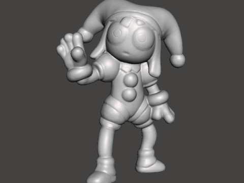 POMNI THE CLOWN JESTER FIGURE MODEL TOY FOR KIDS PVC SCULPTURE 3D Print Model